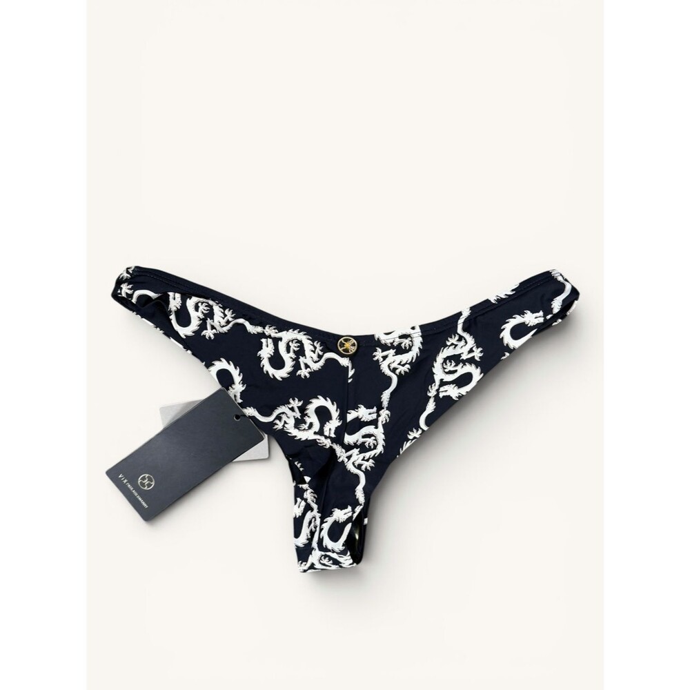 NWT VIX Dragon Print Cheeky Bikini Bottom Size M